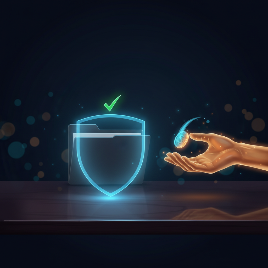 Illustration showing that au PAY Market can be tried for free and with peace of mind
