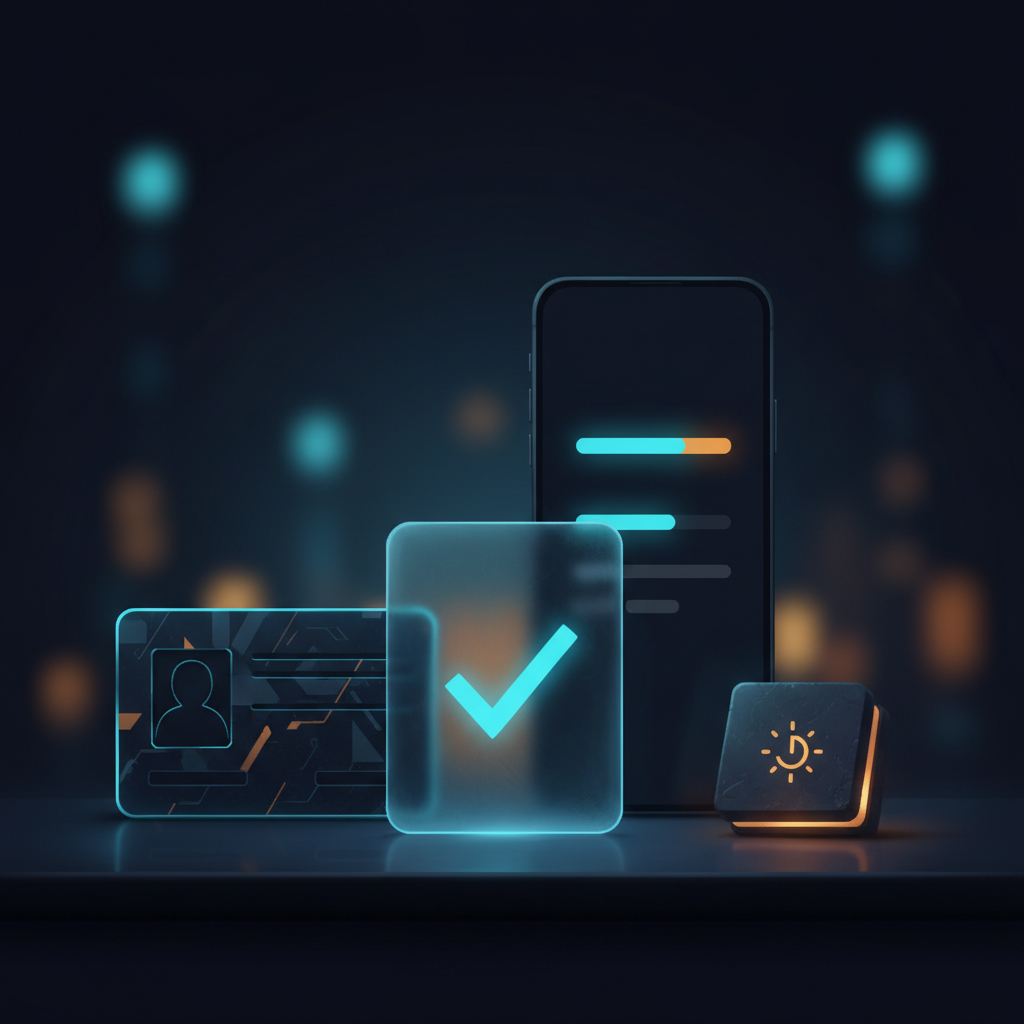 Illustration showing the actual flow of applying and consulting for au PAY Market