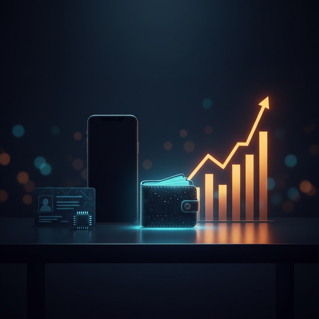 رسم توضيحي يوضح الخطوات العملية للبدء في تداول الأصول الرقمية