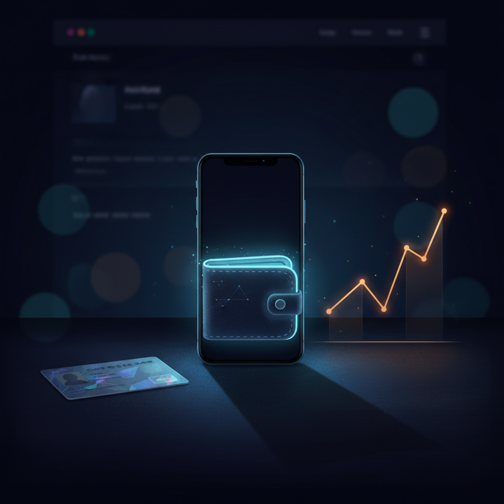 Illustration showing the actual steps to get started with cryptocurrency