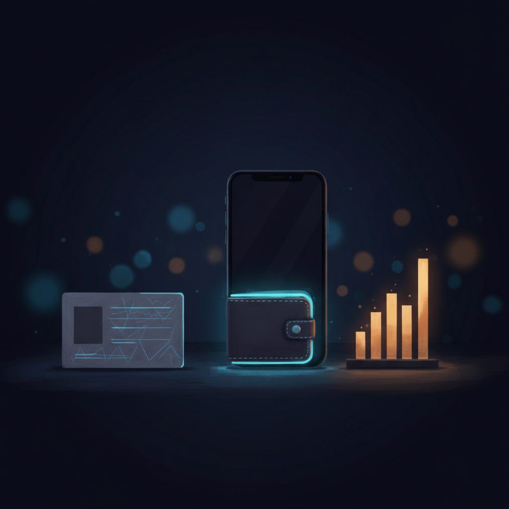 Illustration showing the actual steps to start trading crypto assets