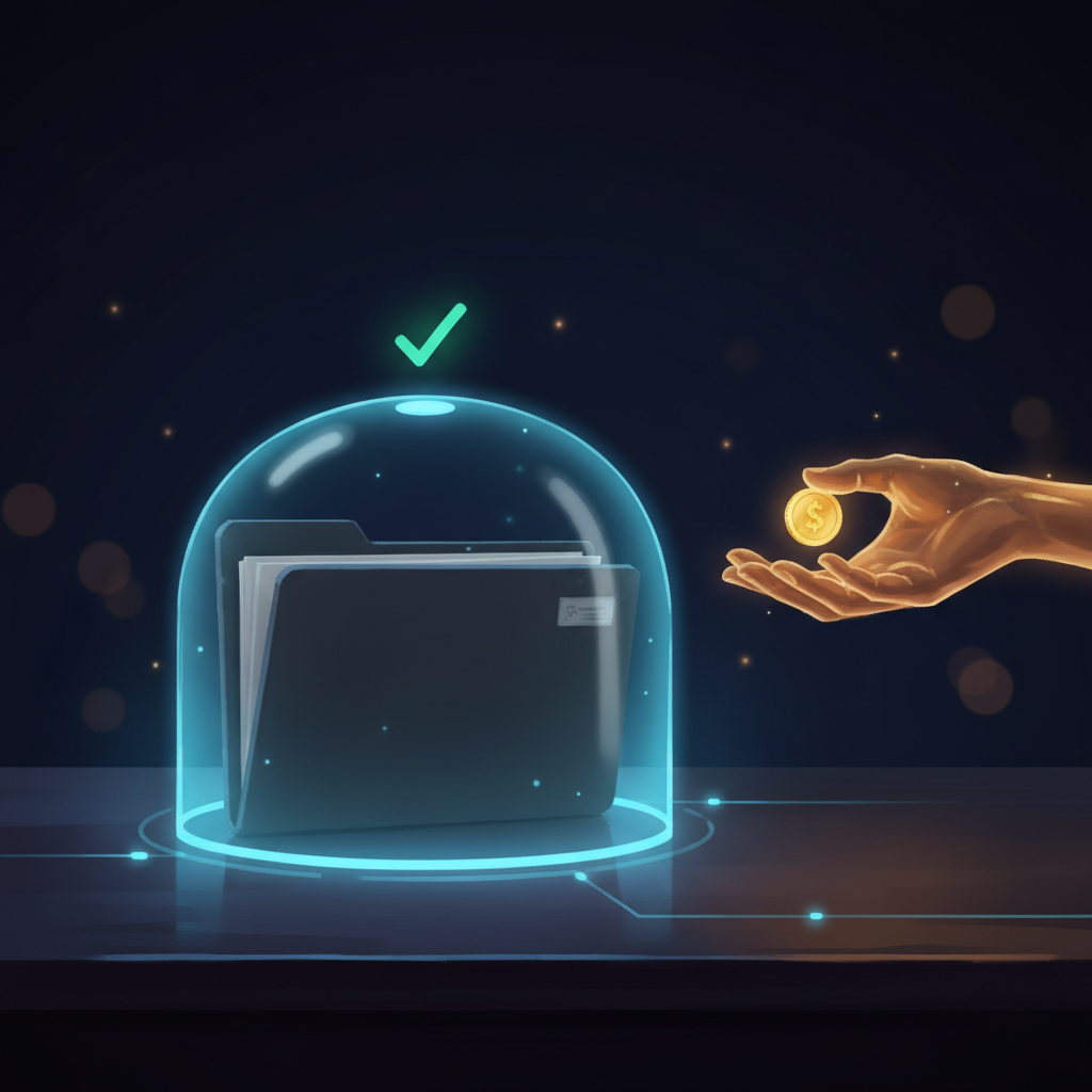 ギガセットWiFi(チャージ型)を無料で安心して試せることを表すイラスト