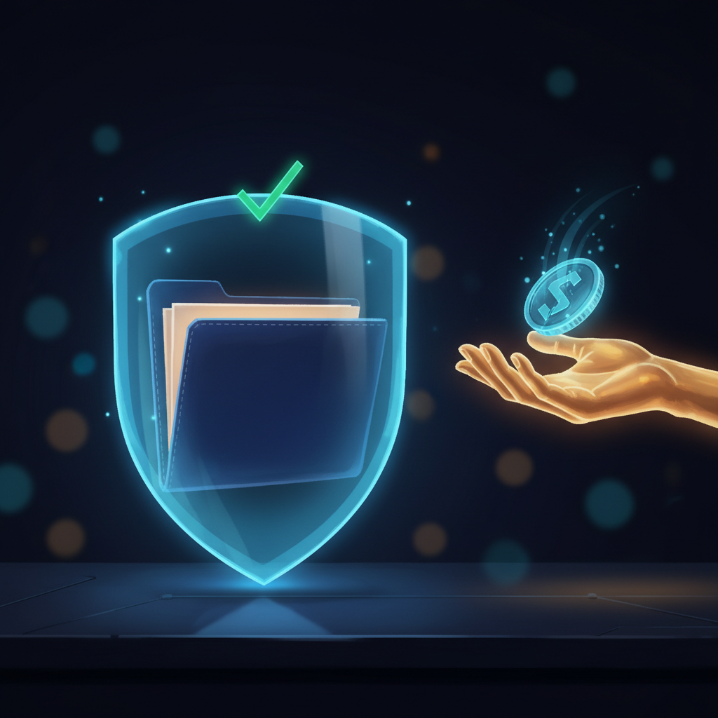 Illustration representing the ability to try mixhost (high-speed rental server) for free with peace of mind
