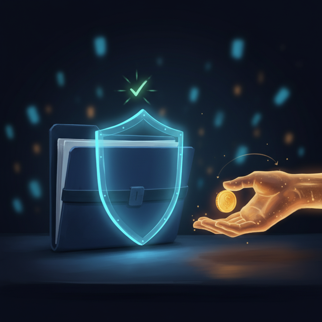 Illustration showing that PAYTODAY can be tried for free and with peace of mind